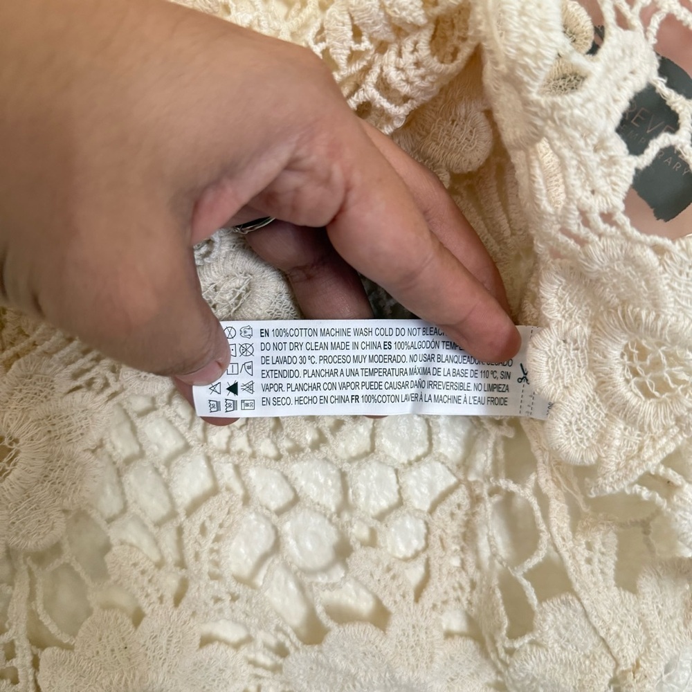 NWT forever 21 crochet top - Picture 4 of 7